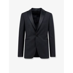 Tagliatore Men Tuxedo Virgin Wool Blazer